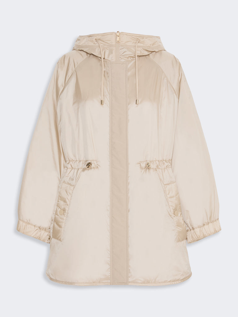 max mara reversible water-repellent canvas padded parka
