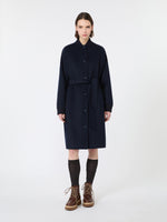 max mara double-sided wool drap coat for women