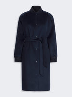 max mara double-sided wool drap coat for women