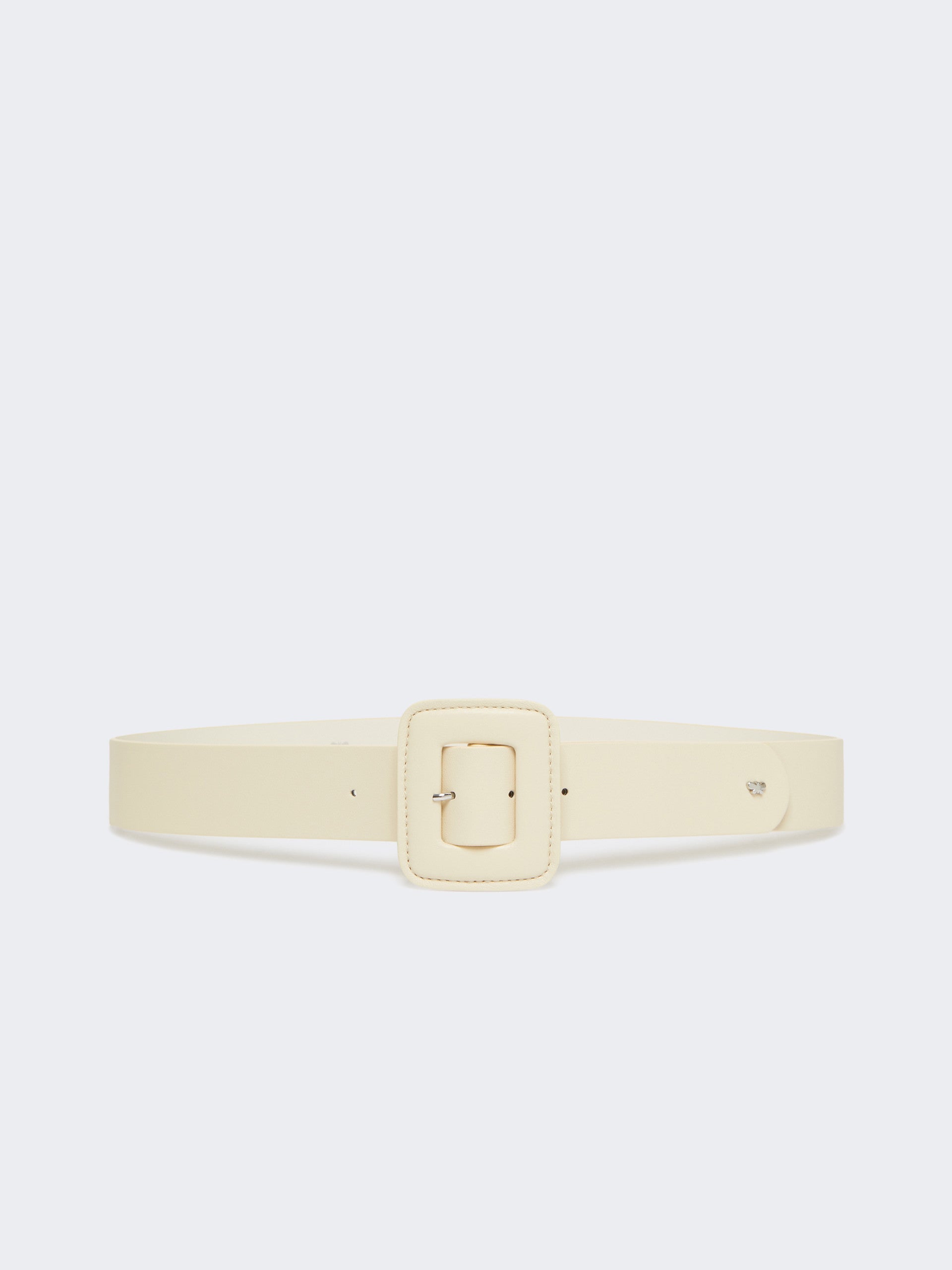 max mara shiny nappa leather belt for women