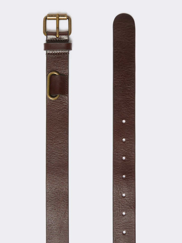 max mara leather belt