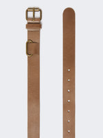 max mara leather belt for women