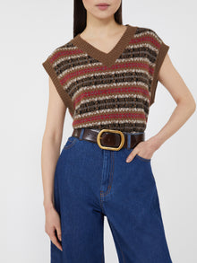Leather belt