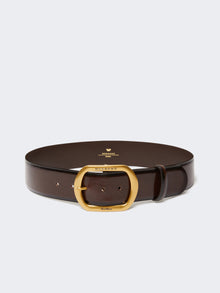 Leather belt