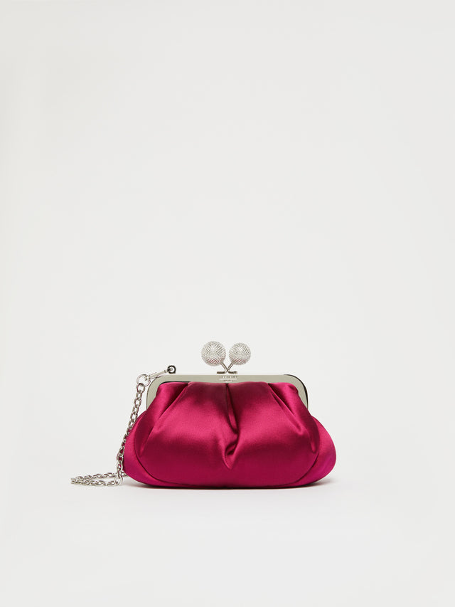 max mara small satin pasticcino bag with rhinestones for women