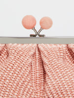 Small Raffia-Effect Pasticcino Bag for Women - Pink - Max Mara UAE