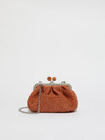 Small Raffia-Effect Pasticcino Bag for Women - Rust - Max Mara UAE