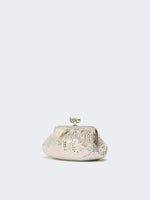 Rhinestone-Adorned Small Satin Pasticcino Bag for Women - Antique Rose - Max Mara UAE