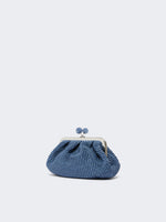 max mara small raffia-effect pasticcino bag for women