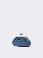 max mara small raffia-effect pasticcino bag for women