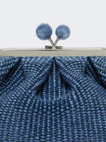 max mara small raffia-effect pasticcino bag for women