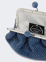 max mara small raffia-effect pasticcino bag for women