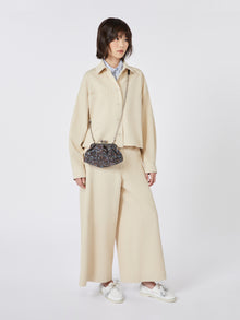 Small Wool Bouclé Pasticcino Bag for Women - Avio - Max Mara UAE