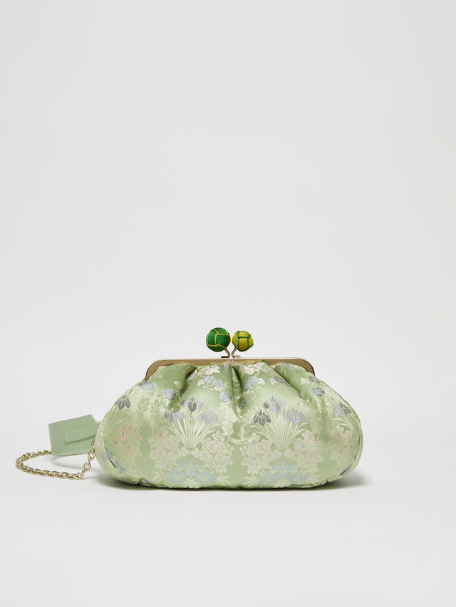 Medium jacquard silk Pasticcino Bag