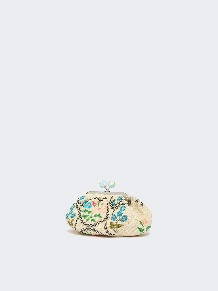 max mara extra-small pasticcino bag embroidered with beads
