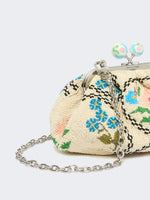 max mara extra-small pasticcino bag embroidered with beads for women