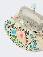 max mara extra-small pasticcino bag embroidered with beads for women