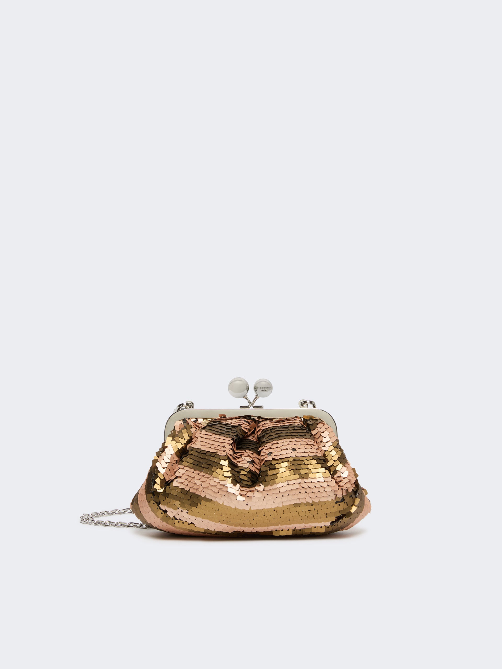 max mara small pasticcino bag with sequin stripes for women