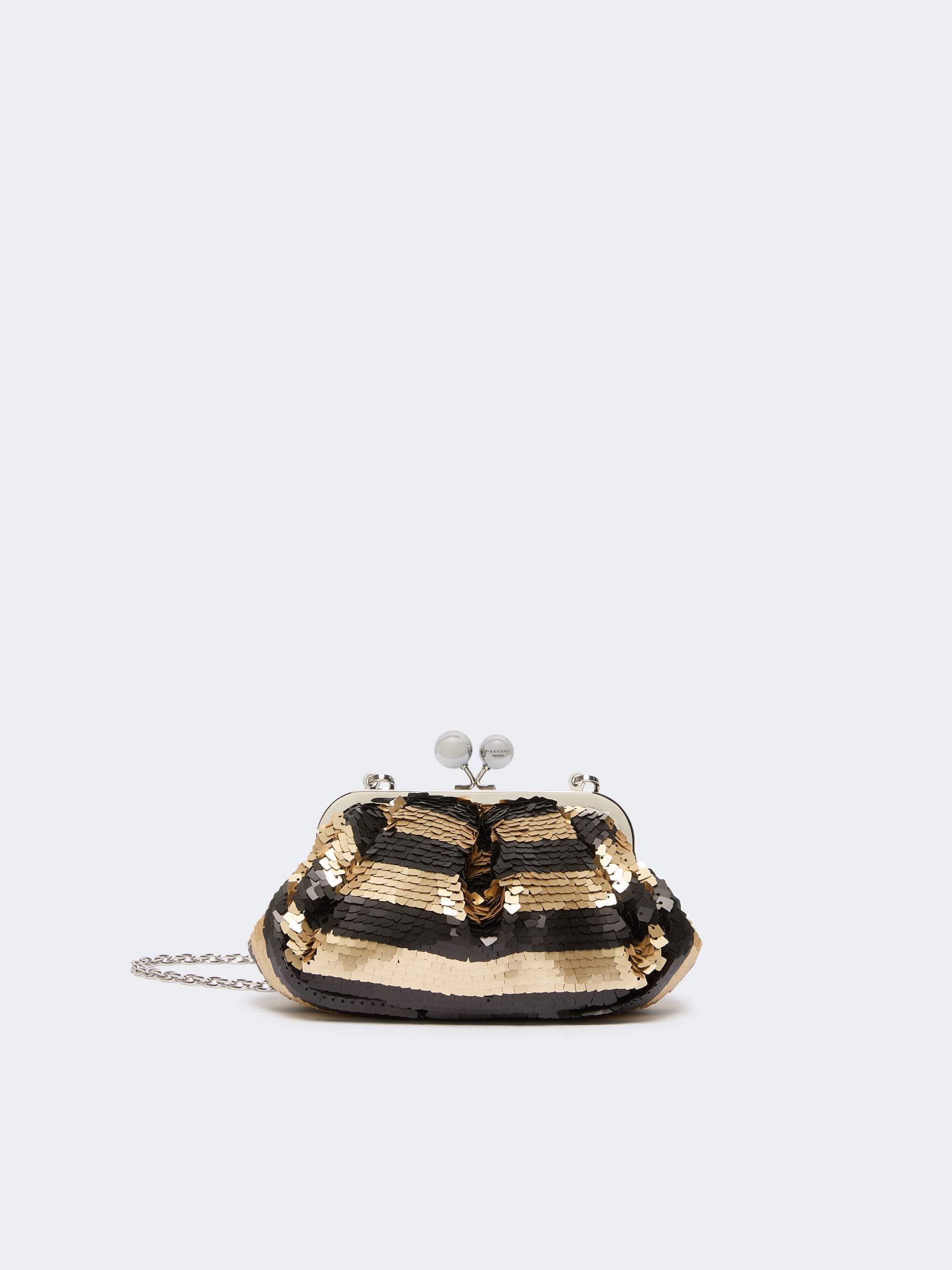 max mara small pasticcino bag with sequin stripes for women