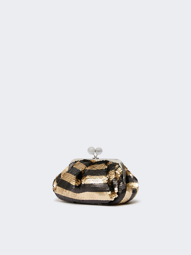 max mara small pasticcino bag with sequin stripes