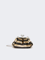 max mara small pasticcino bag with sequin stripes for women