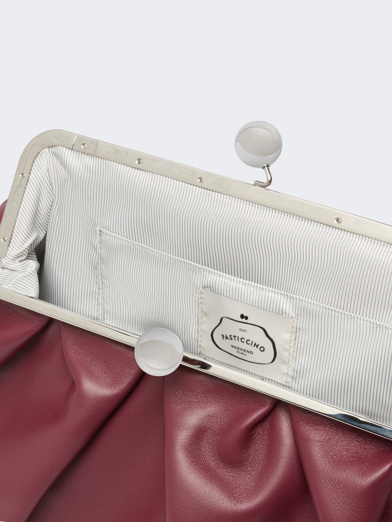 max mara large sheepskin pasticcino bag