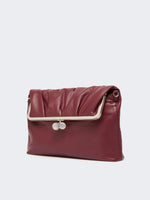 max mara clutch-style sheepskin pasticcino bag for women