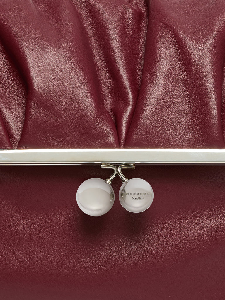 max mara clutch-style sheepskin pasticcino bag