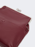 max mara clutch-style sheepskin pasticcino bag for women