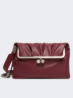 max mara clutch-style sheepskin pasticcino bag for women