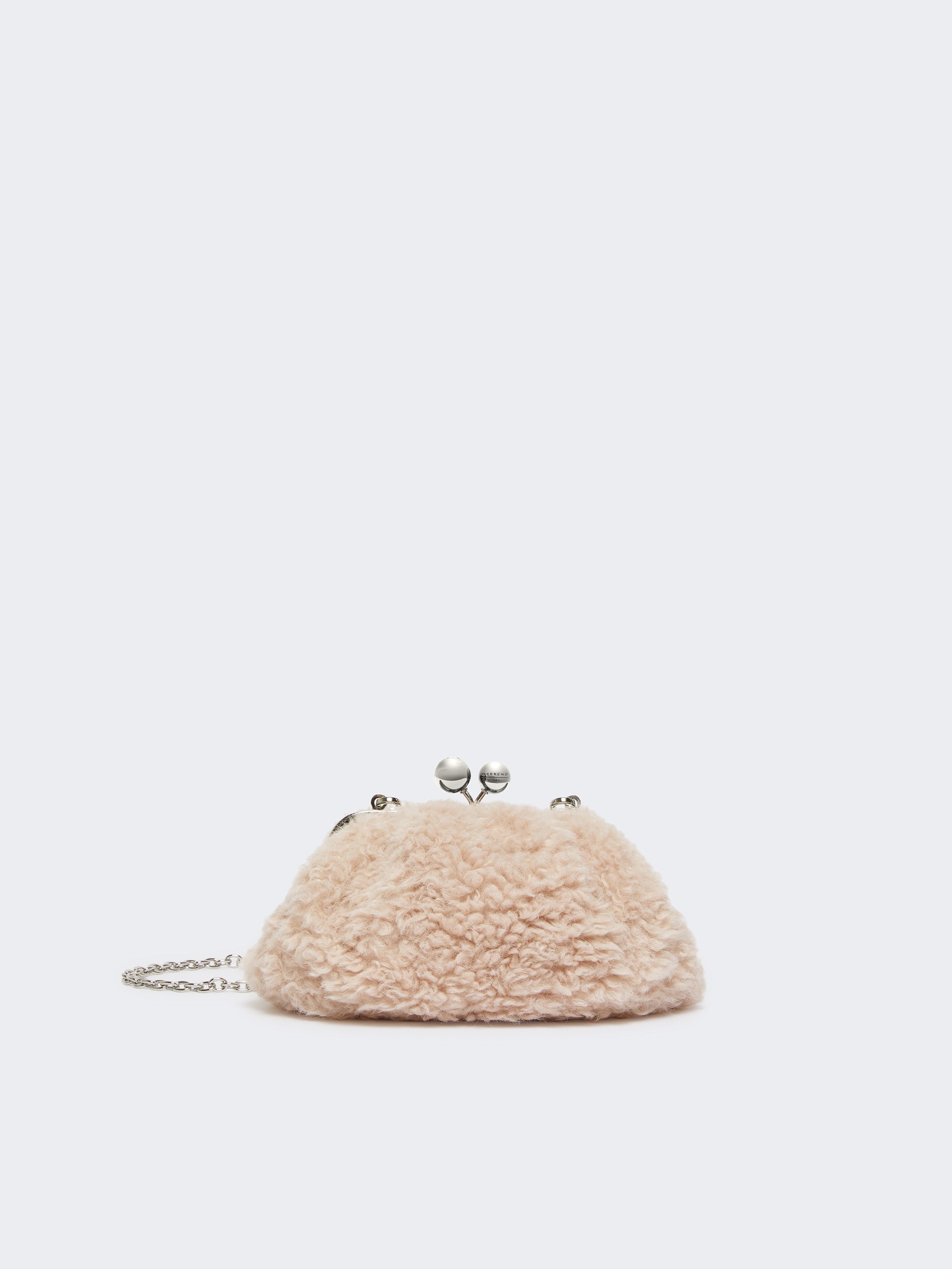 Small Pasticcino Bag With A Soft Texture for Women - Pink - Max Mara UAE