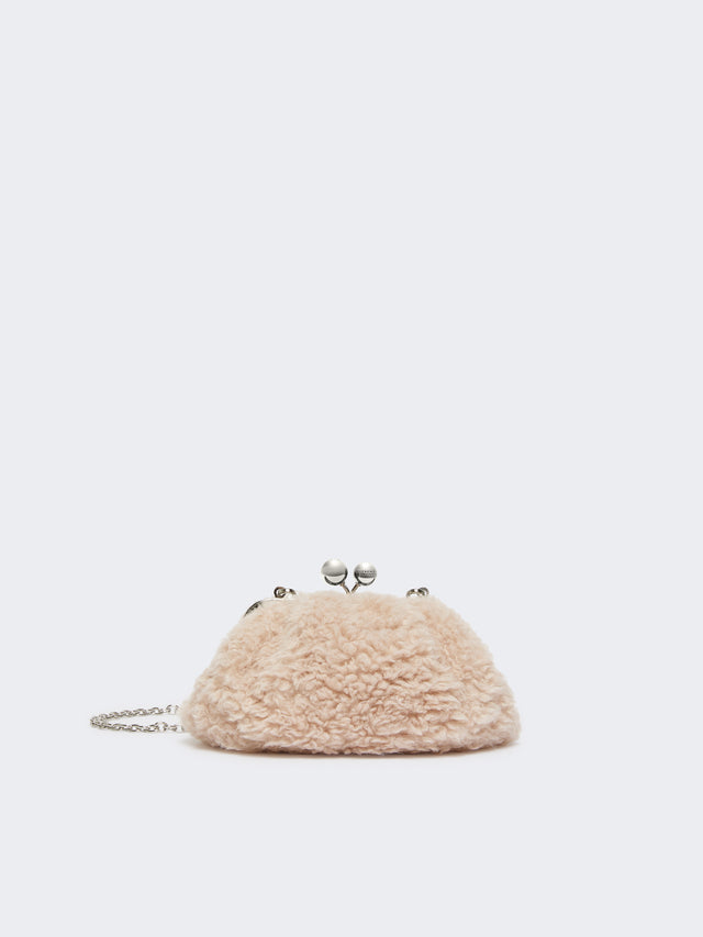 Small Pasticcino Bag With A Soft Texture for Women - Pink - Max Mara UAE