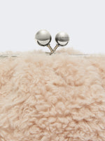 Small Pasticcino Bag With A Soft Texture for Women - Pink - Max Mara UAE
