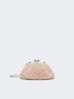 Small Pasticcino Bag With A Soft Texture for Women - Pink - Max Mara UAE