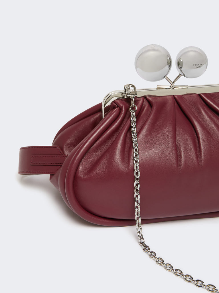 max mara medium pasticcino bag in glossy nappa leather