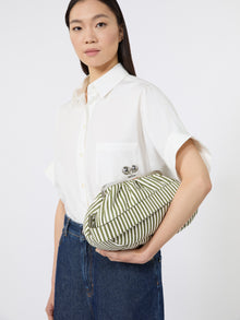 Medium Pasticcino Bag In Printed Nappa for Women - Olive Green - Max Mara UAE