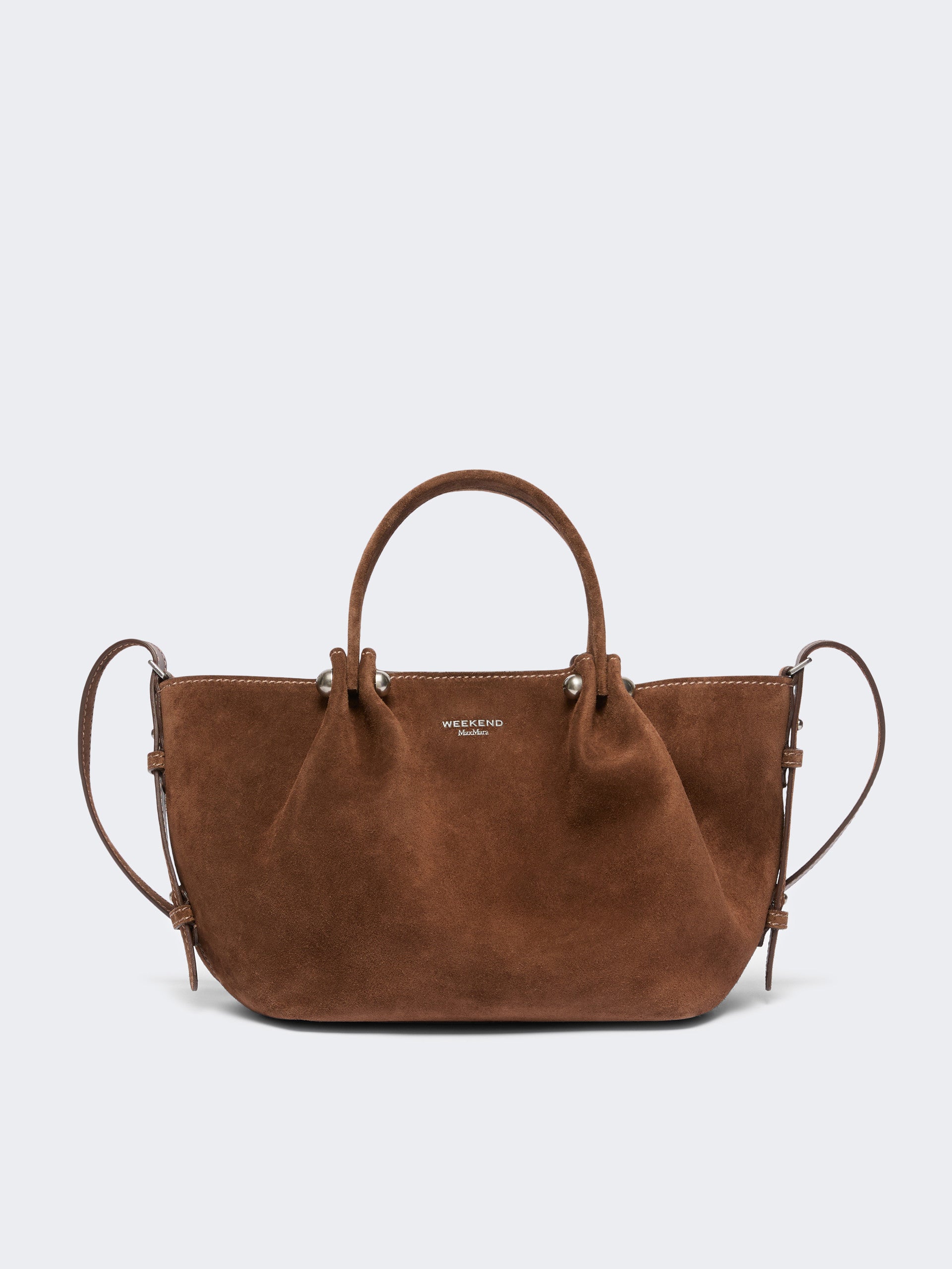 max mara small suede tote bag for women