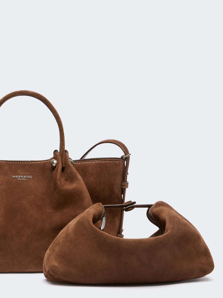 max mara small suede tote bag