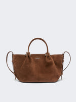 max mara small suede tote bag for women