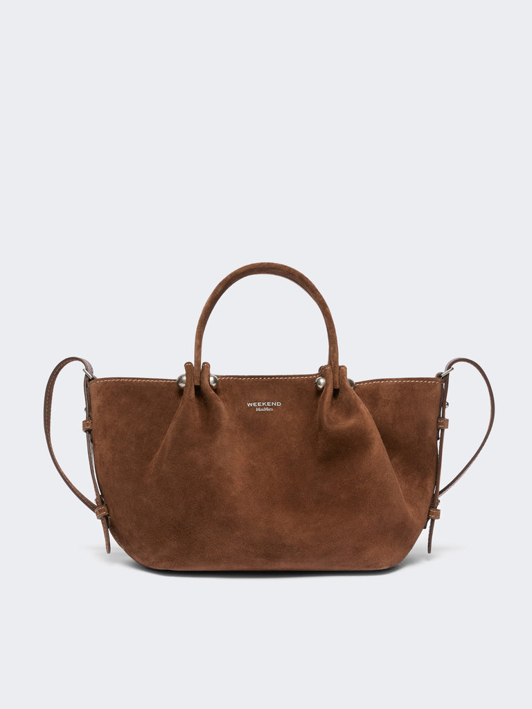 max mara small suede tote bag