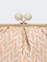 max mara small pasticcino bag in linen, silk and cotton jacquard for women