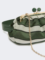 max mara medium pasticcino bag in linen, silk and cotton jacquard for women