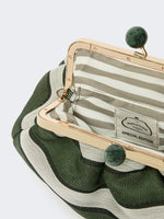 max mara medium pasticcino bag in linen, silk and cotton jacquard for women