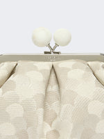 max mara small pasticcino bag in linen, silk and cotton jacquard for women
