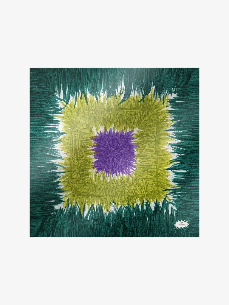 max mara printed silk twill foulard