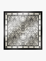 Modal And Printed Silk Shawl for Women - Beige - Max Mara UAE