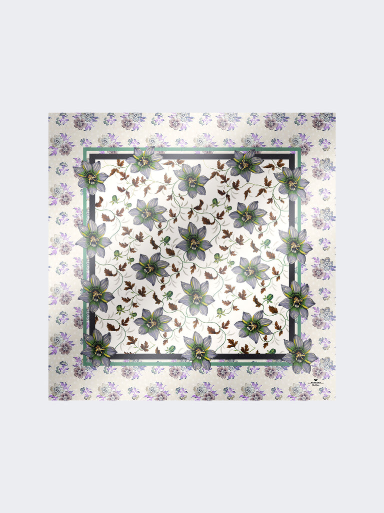 max mara printed silk twill foulard