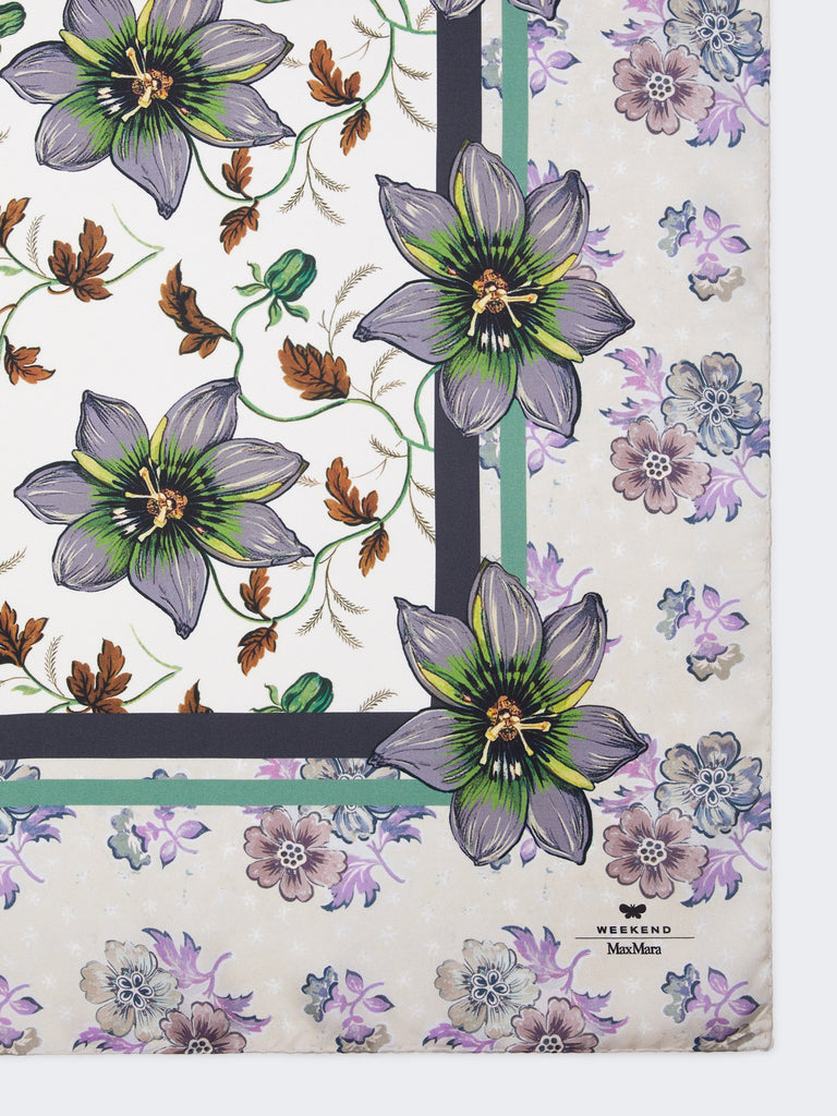 max mara printed silk twill foulard