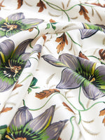 max mara printed silk twill foulard for women