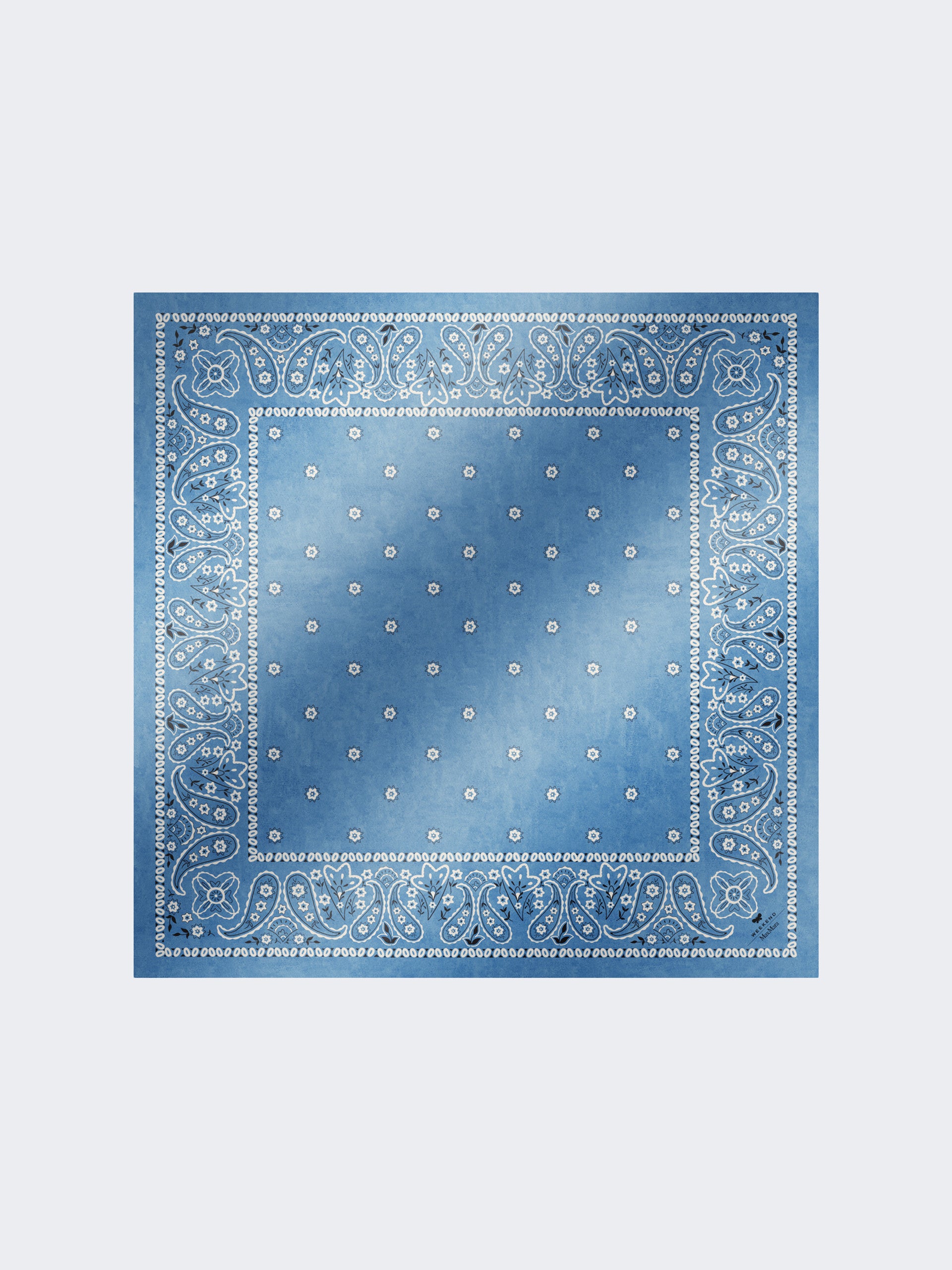max mara bandanna print silk foulard for women